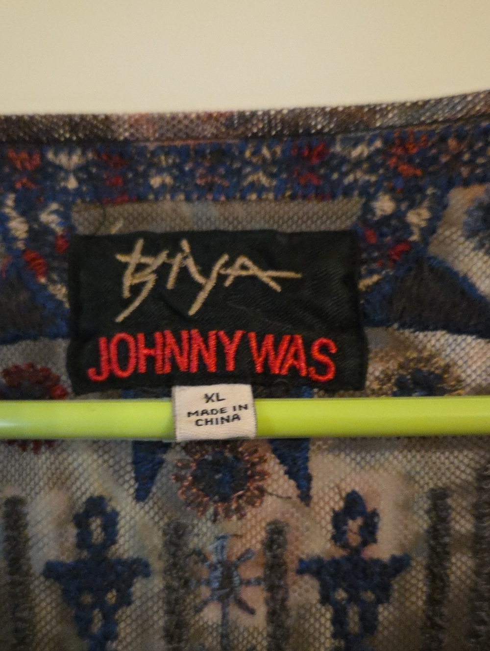 XL Johnny Was Sheer Dress (Slipdress) Included - Picture 2 of 8